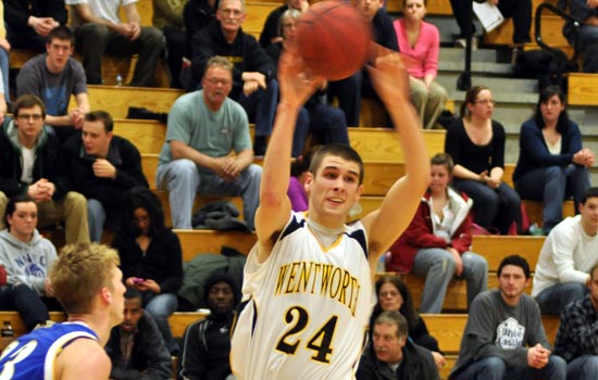 Wentworth Holds on to Top Newbury, 58-54