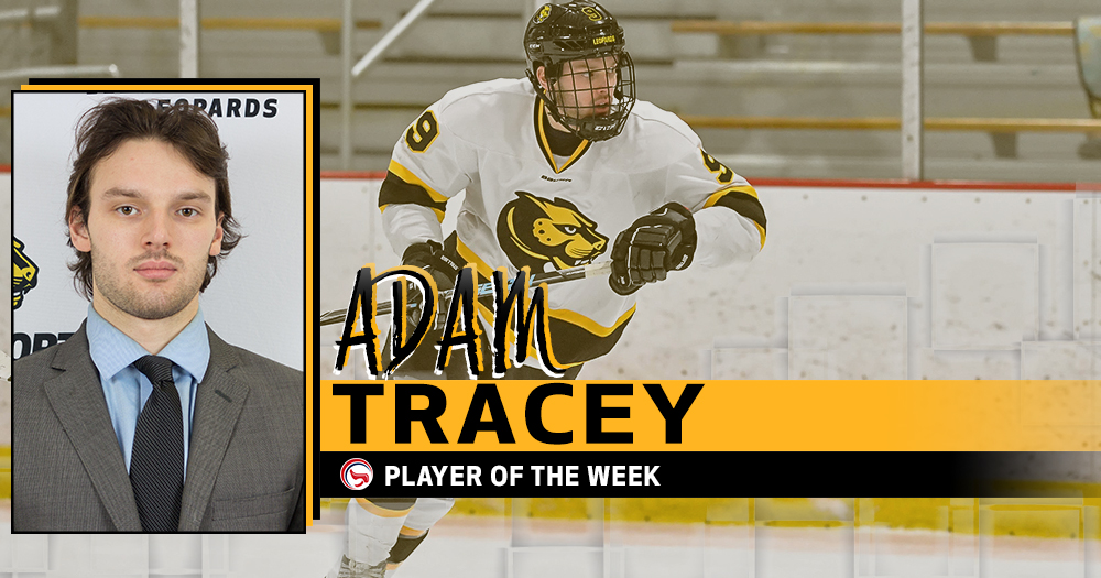 Tracey Earns CCC Player of the Week Honors
