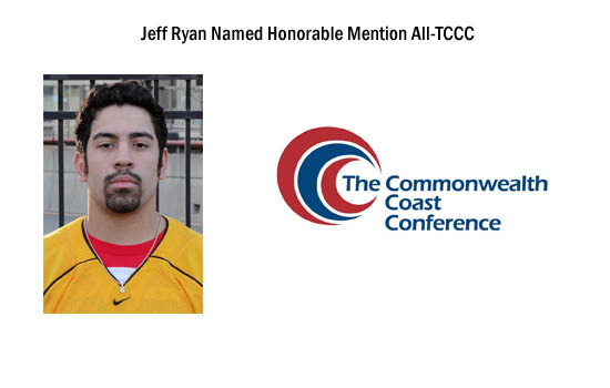 Ryan Named Honorable Mention All-TCCC