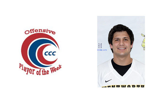 Coakley Named CCC Offensive Player of the Week