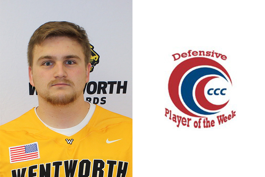 Dufault Earns CCC Defensive Player of the Week Honors