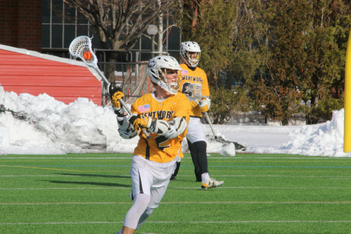 Strong First Half Lifts Men's Lacrosse Past Emerson