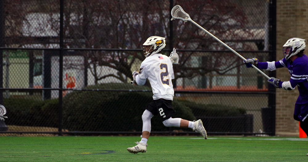 Moravian Holds of Late Men's Lacrosse Rally