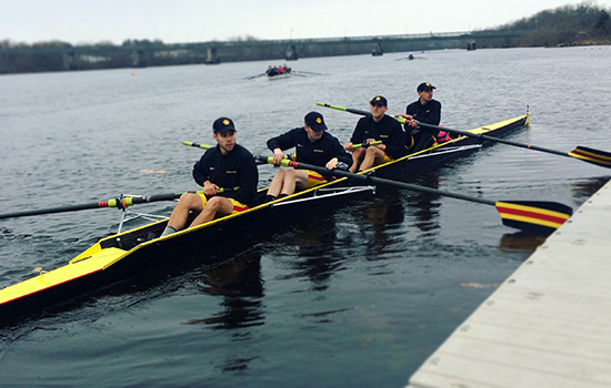 Rowing Nabs Two Firsts at Spring Opener