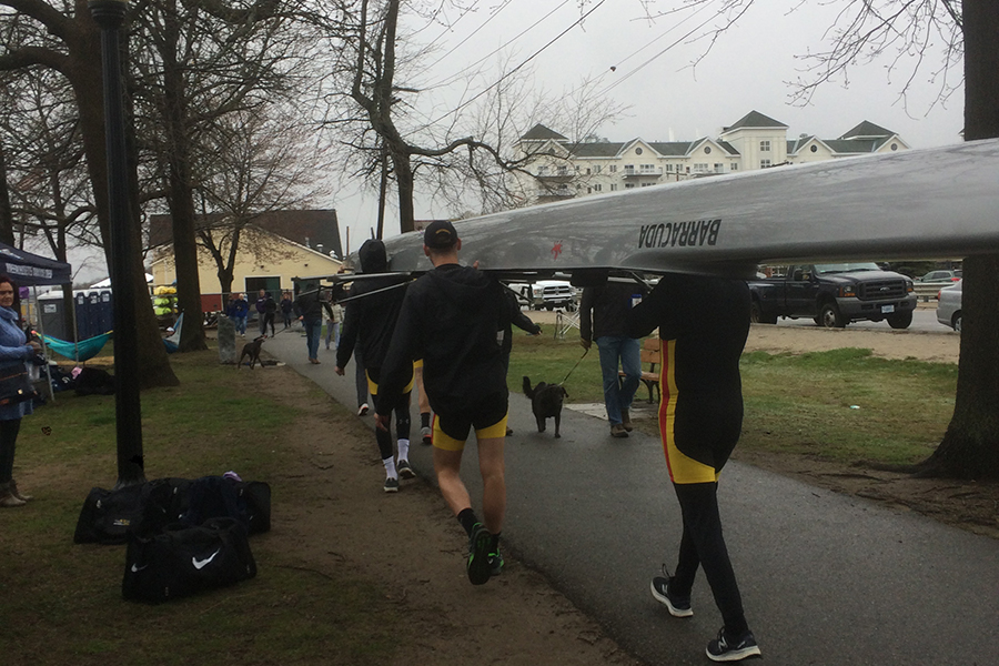 Rowing Places Second Twice at River Hawk Challenge
