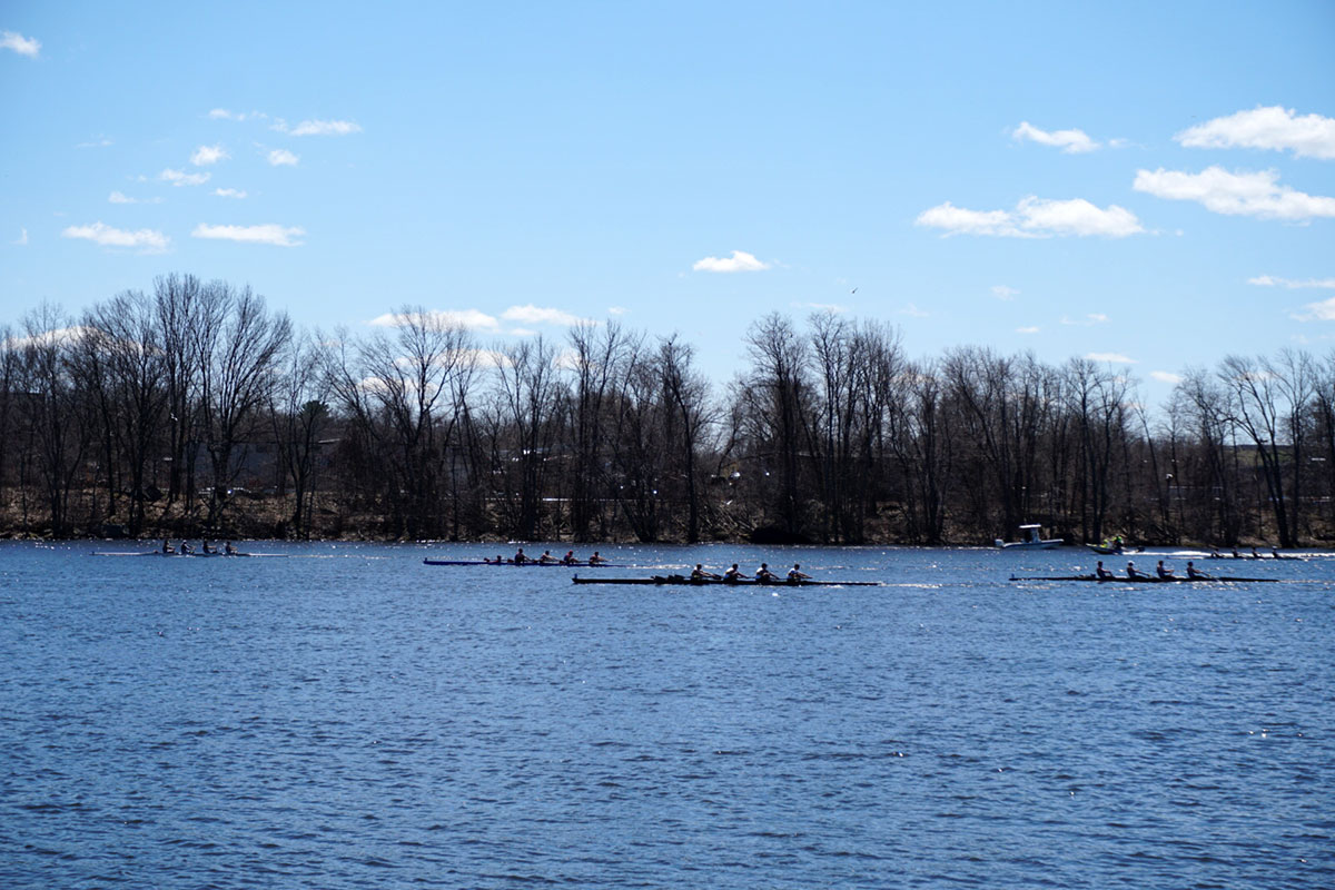 Rowing Competes at the River Hawk Challenge