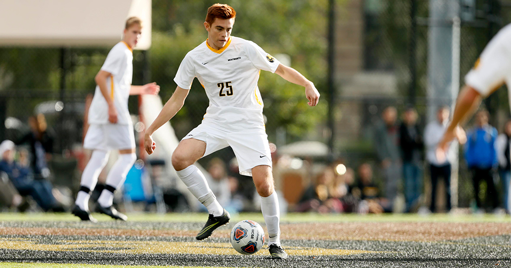 Men's Soccer Opens League Play With Win Over Gordon