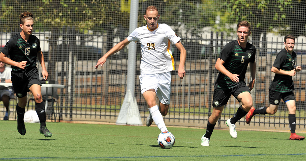 Men's Soccer Goes on the Offensive in Win over Suffolk