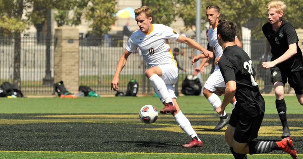 Men's Soccer Battles Back to Earn Tie at Colby-Sawyer
