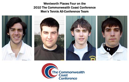 Four Men's Tennis Players Named All-TCCC