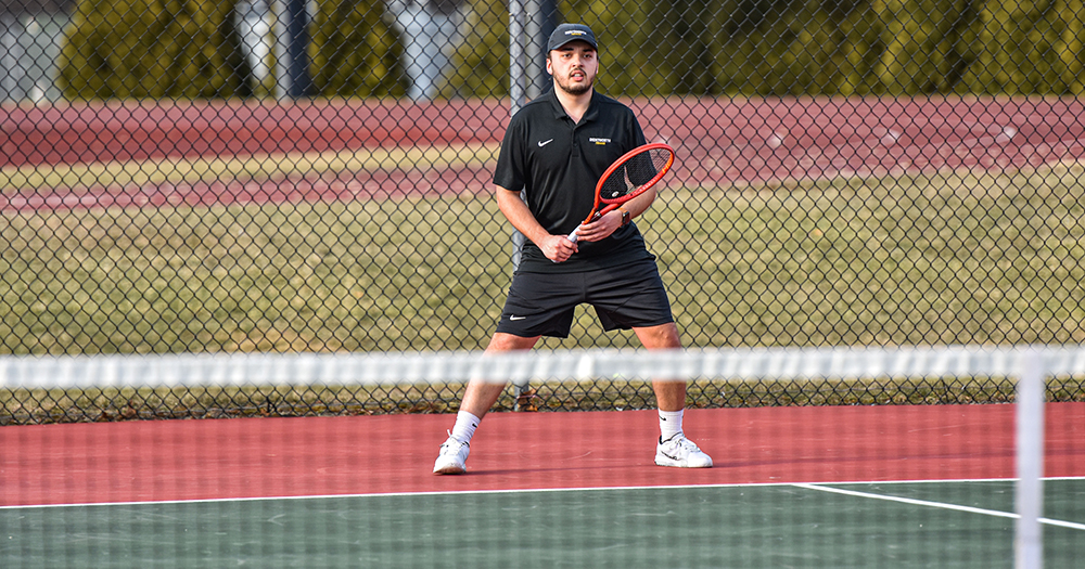 Men's Tennis Falls to Conference-Leading Nichols