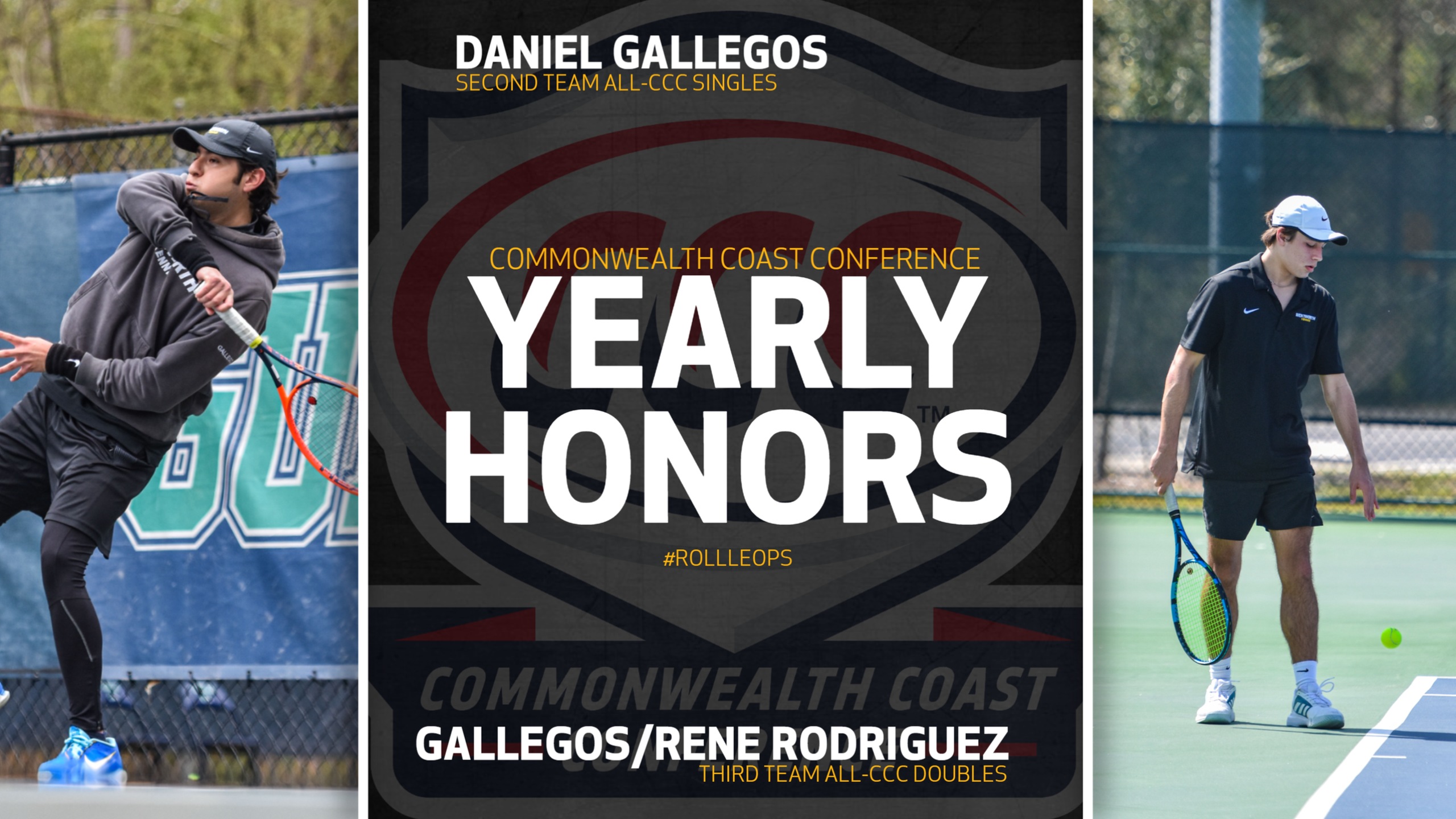 Gallegos, Rodriguez Named to All-Conference Teams