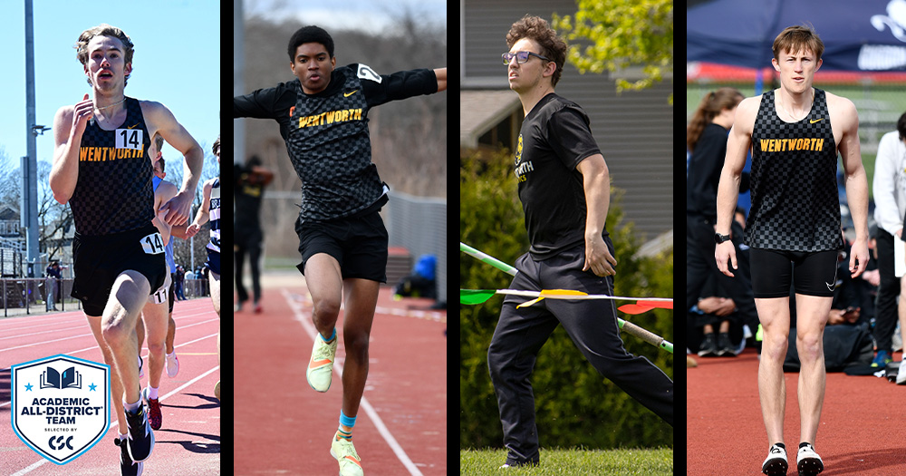 Four from Men's Track & Field Place on CSC Academic All-District Team