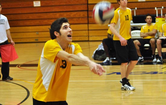 Men's Volleyball Earns First League Win of the Season