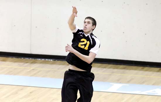 Rivier Sweeps Men's Volleyball