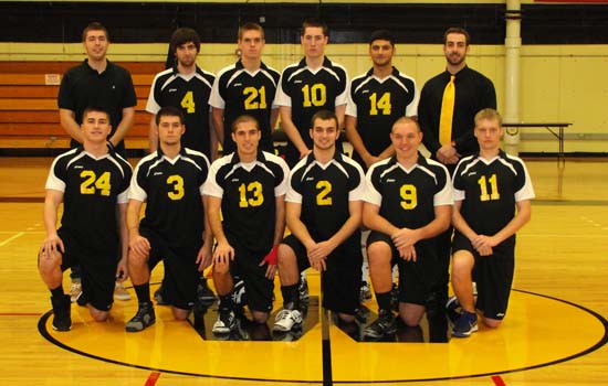 Men's Volleyball Splits Two Matches