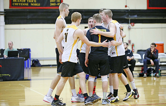 Men's Volleyball Notches Sixth Straight Win; Earns GNAC's Top Seed