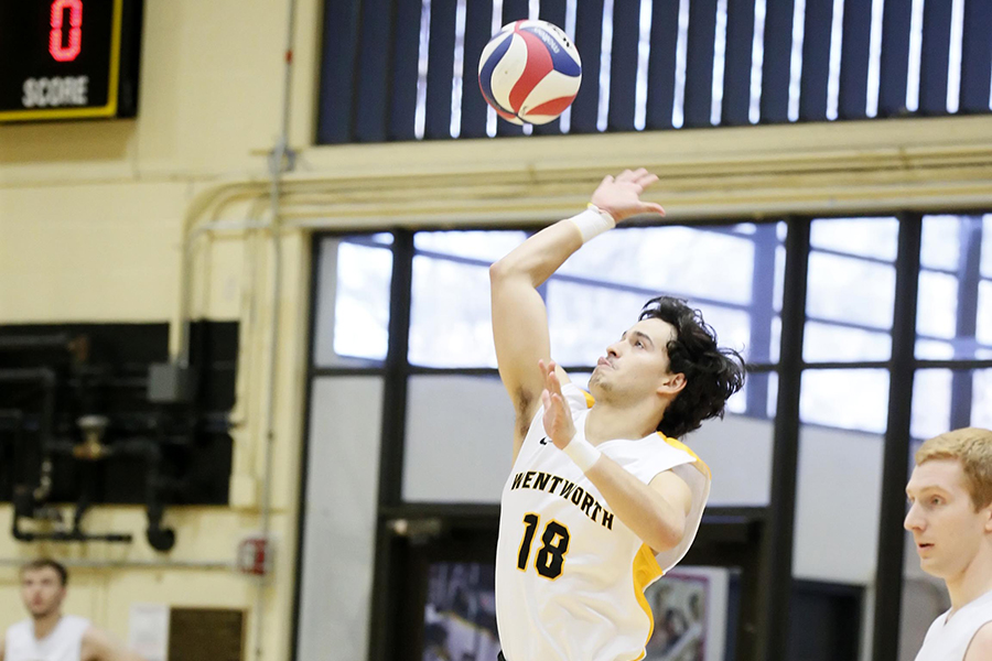 Men's Volleyball Takes Two at Home Tri-Match
