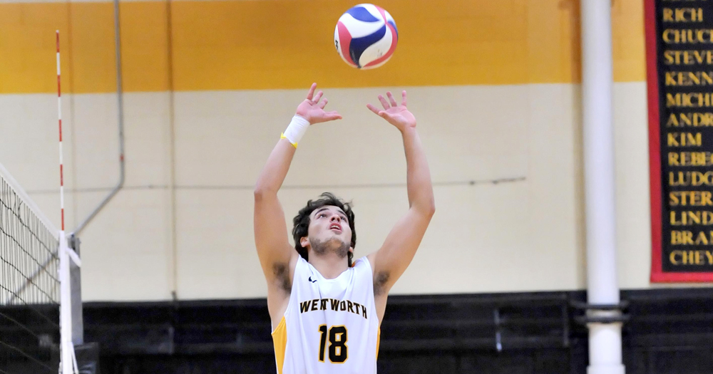 Men's Volleyball Finishes St. John Fisher; Falls to Wells in Cardinal Classic