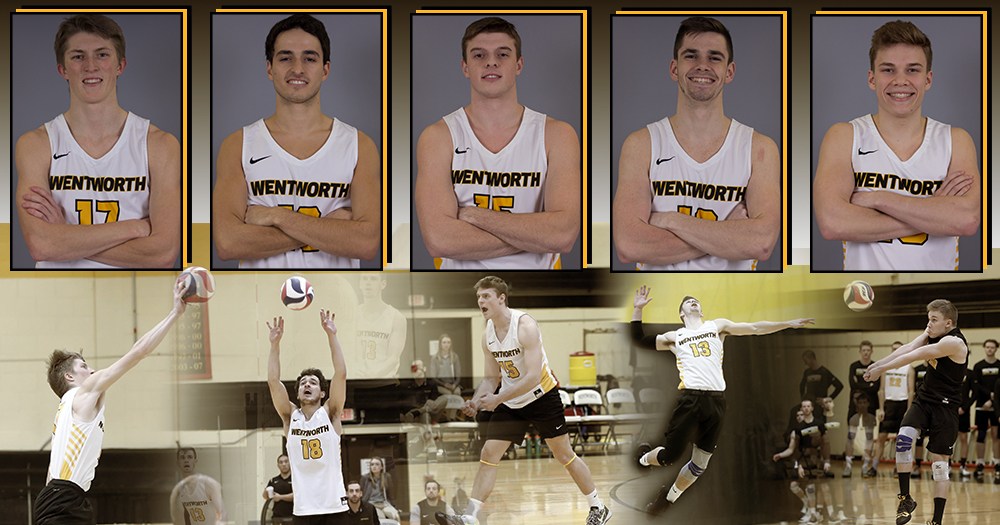 Men's Volleyball Lands Five on GNAC All-Conference Teams