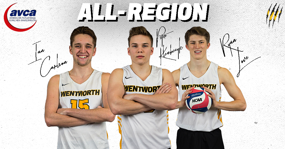 AVCA Bestows All-Region Honors on Three Men's Volleyball Players