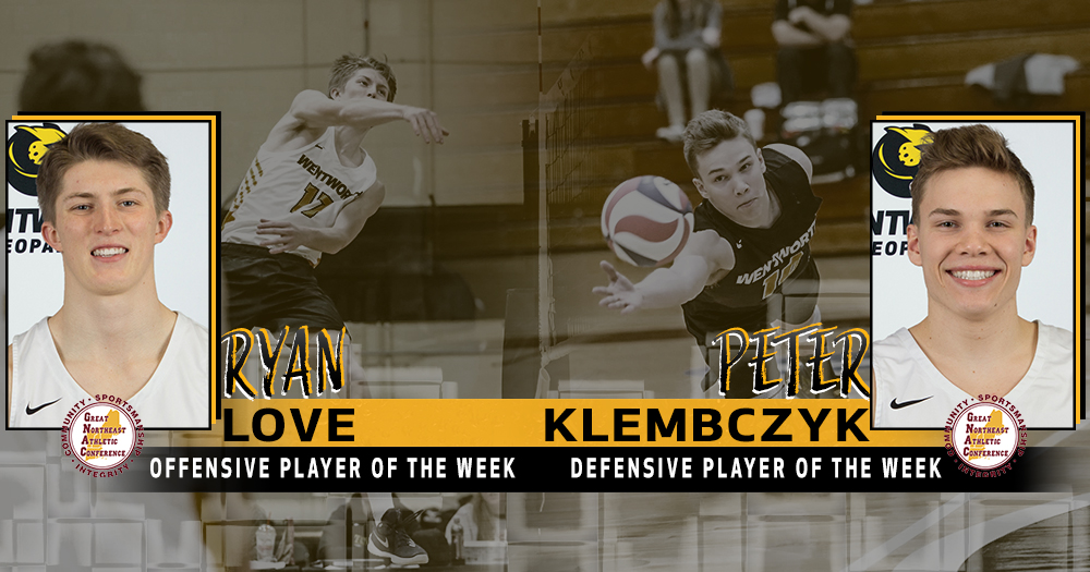 Love, Klembczyk Named GNAC Players of the Week