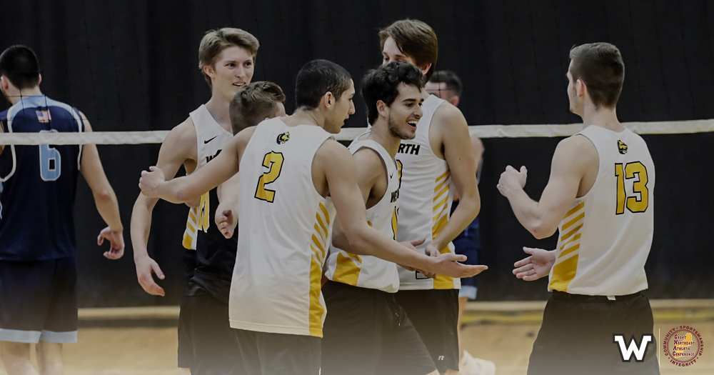 Men's Volleyball Voted Second in GNAC Preseason Poll