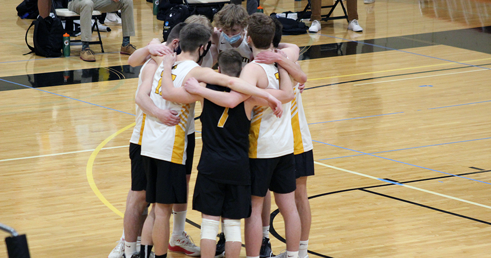 Men's Volleyball Edged by Lasell