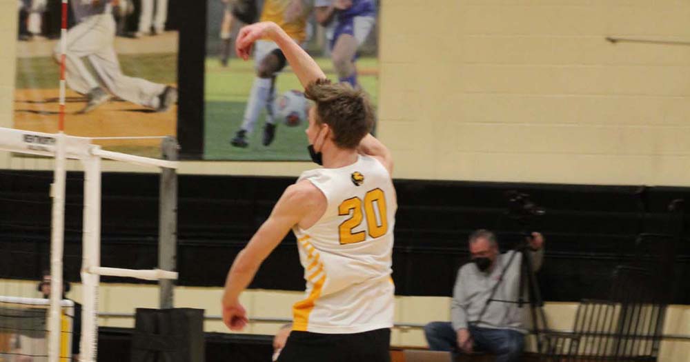 Men's Volleyball Rebounds With Straight Set Victory Over Nichols