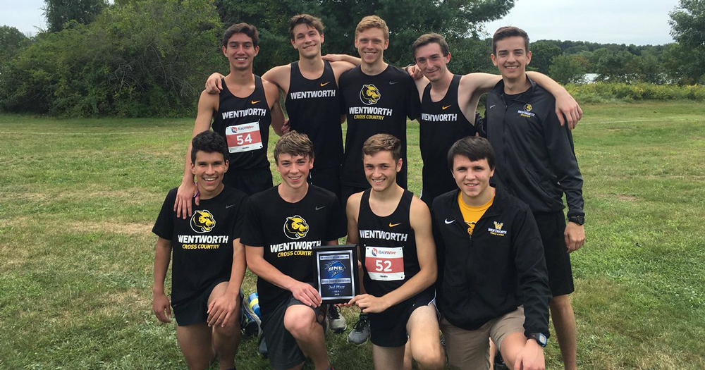 Men's Cross Country Takes Second at UNE Invitational