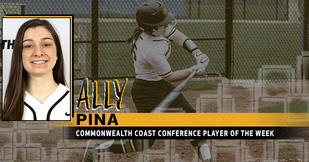 Pina Named CCC Softball Player of the Week