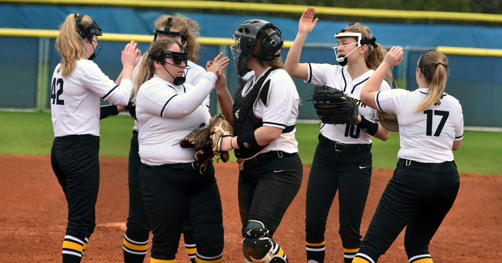 Records Fall as Softball Takes Two from Mass. Maritime