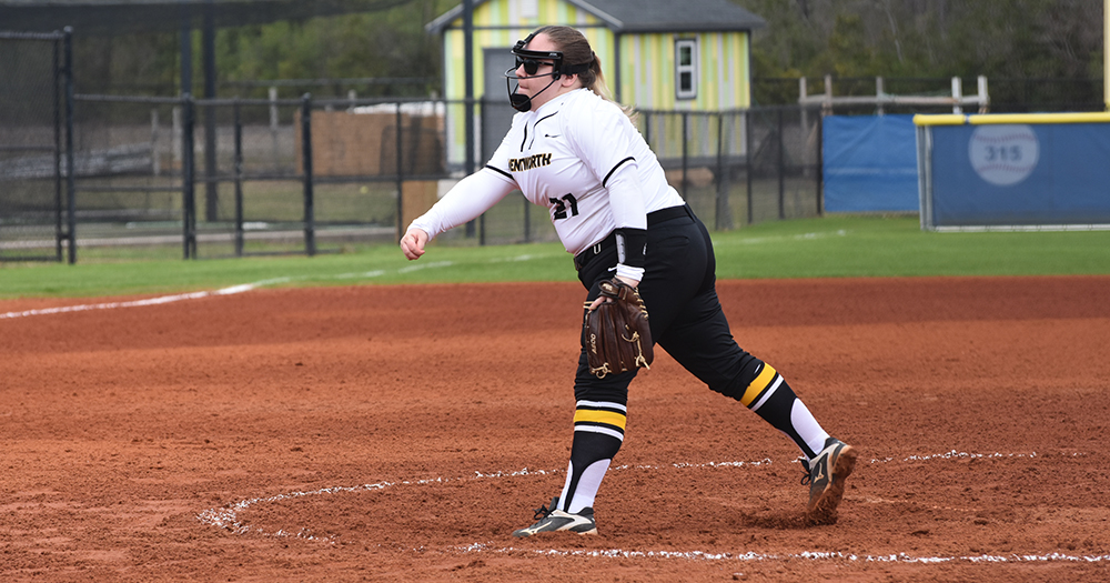 Softball Opens Conference Schedule at Suffolk