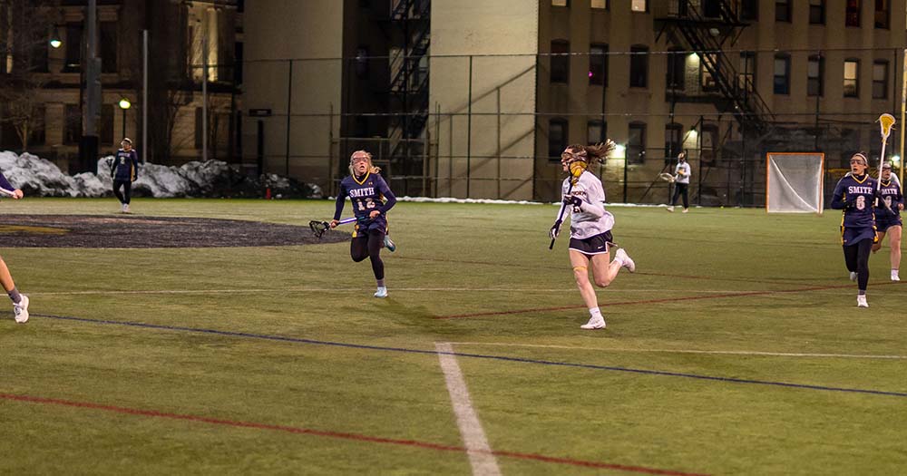Women's Lacrosse Drops Conference Opener to UNE