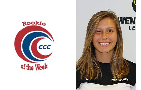CCC Names Reno Rookie of the Week