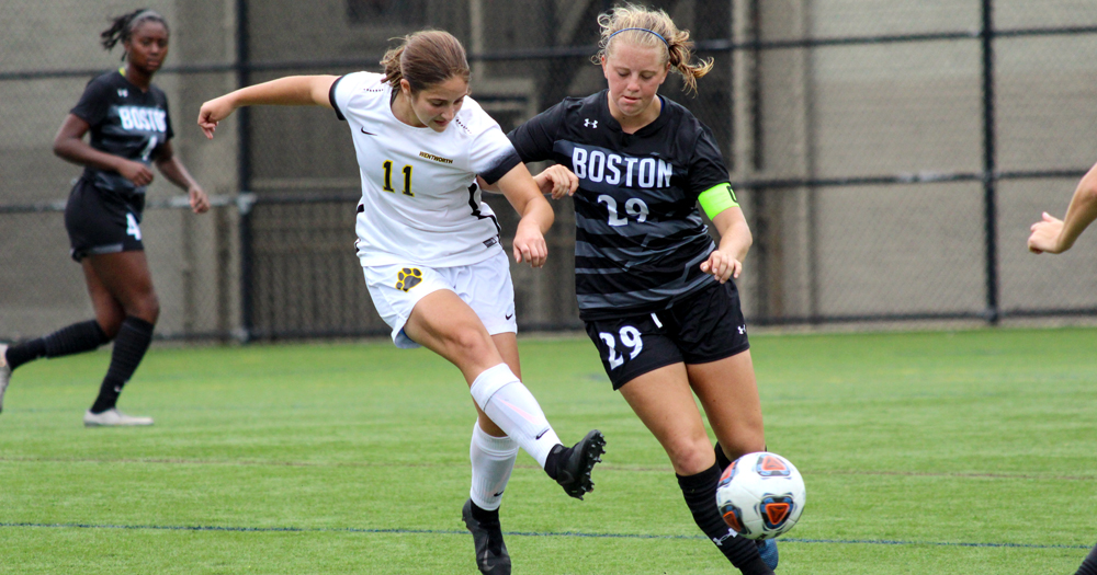 Women's Soccer Holds Off Nichols for First Conference Win