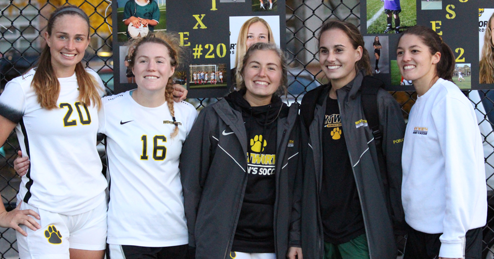 Women's Soccer Highlights Senior Day with Epic Battle Against Curry