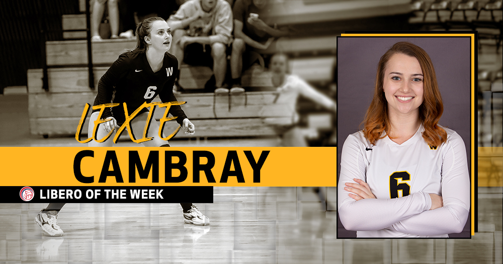 Cambray Named CCC Libero of the Week