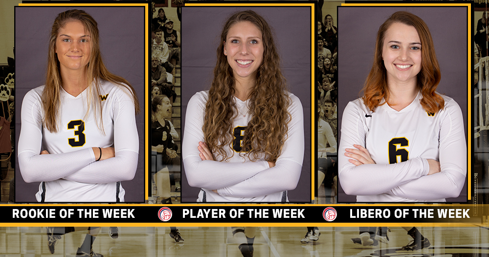 CCC Women's Volleyball Champions Sweep Final Weekly Awards