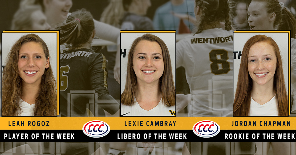 Women's Volleyball Sweeps CCC Weekly Awards