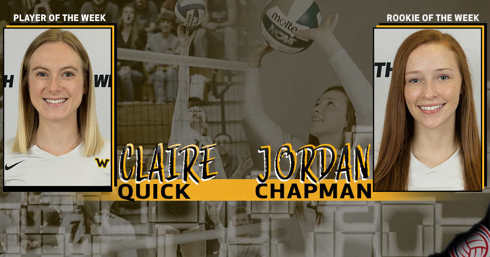 Quick, Chapman Collect Weekly Conference Honors
