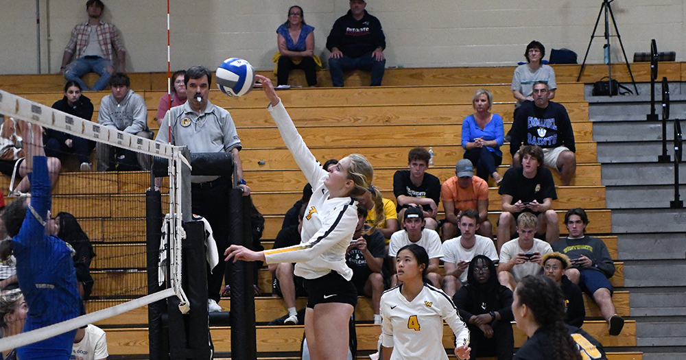Women's Volleyball Splits Pair of Matches to Finish a 2-1 Weekend