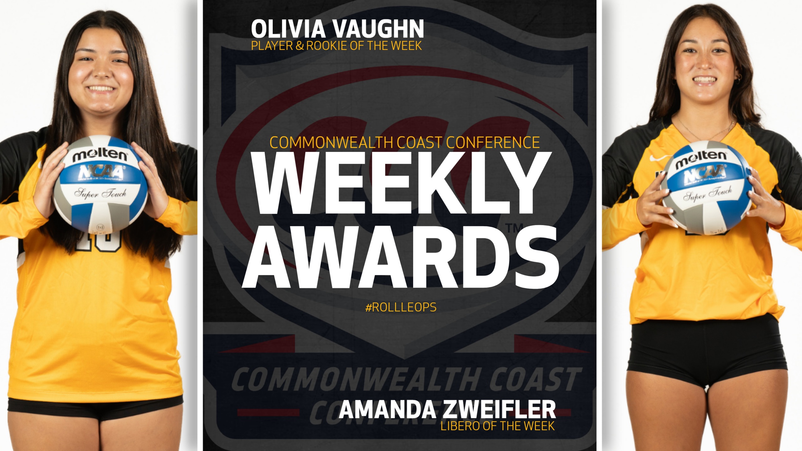 Vaughn, Zweifler Sweep CCC Weekly Awards