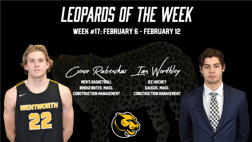 Rubenskas, Worthley Named Leopards of the Week