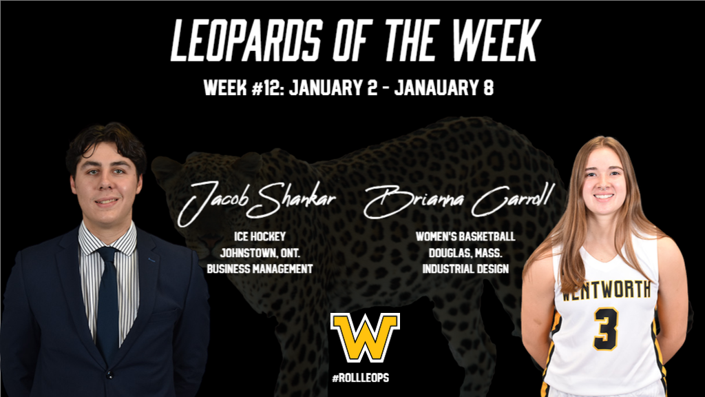 Shankar, Carroll Named Leopards of the Week