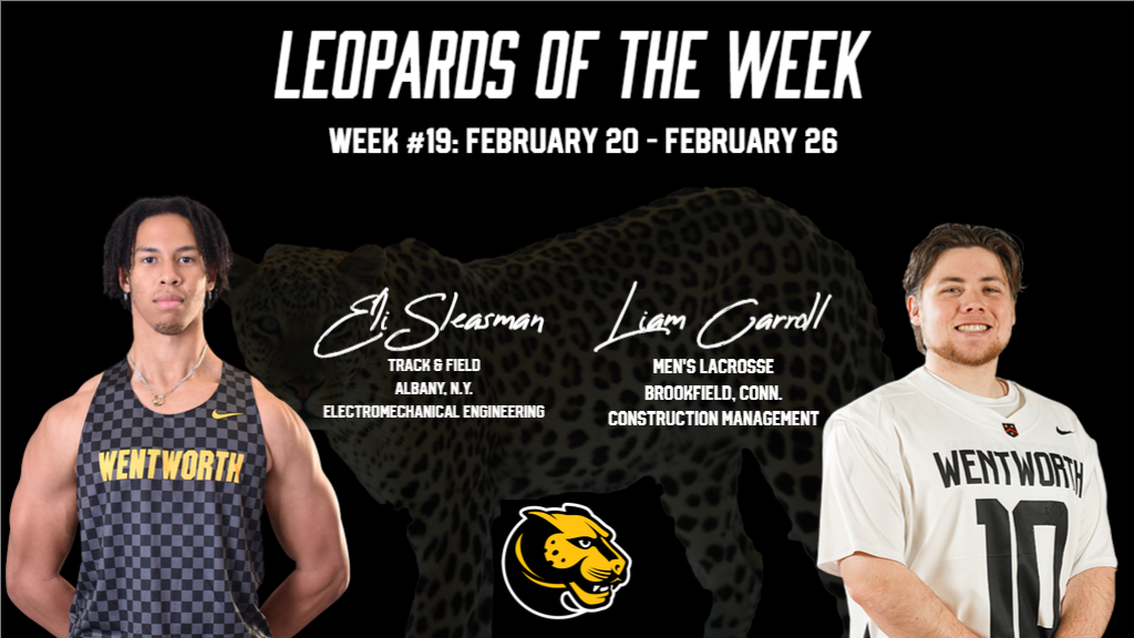 Sleasman, Carroll Named Leopards of the Week