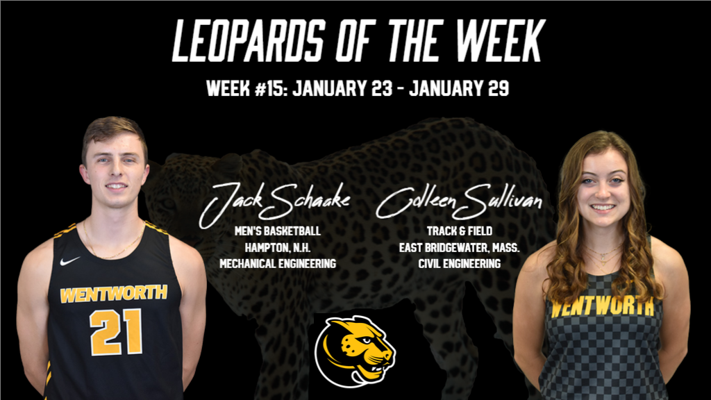 Schaake, Sullivan Named Leopards of the Week