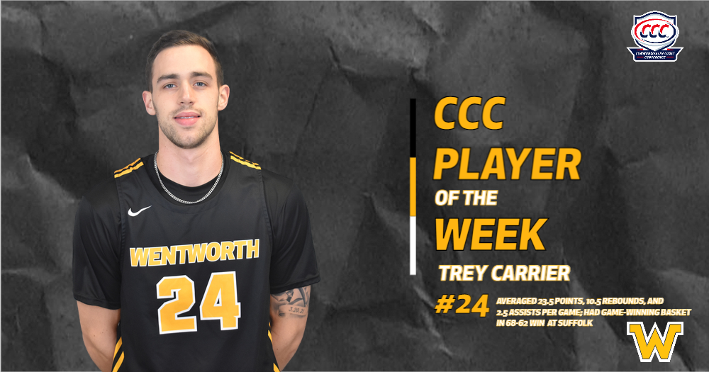 Carrier Named CCC Player of the Week