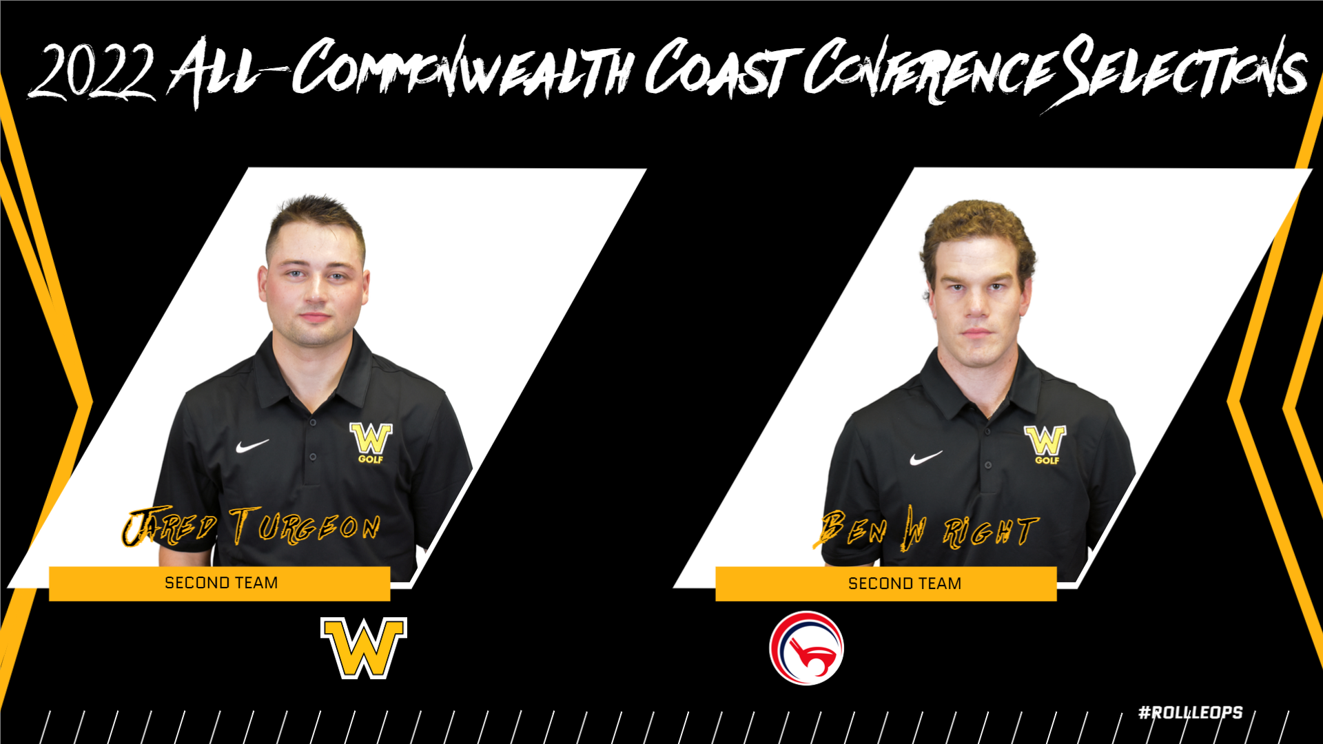 Turgeon, Wright Earn All-CCC Honors