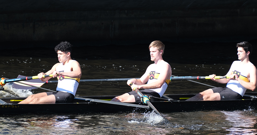 Rowing Competes at Riverhawk Challenge